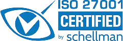ISO 27001 Certified by Schellman