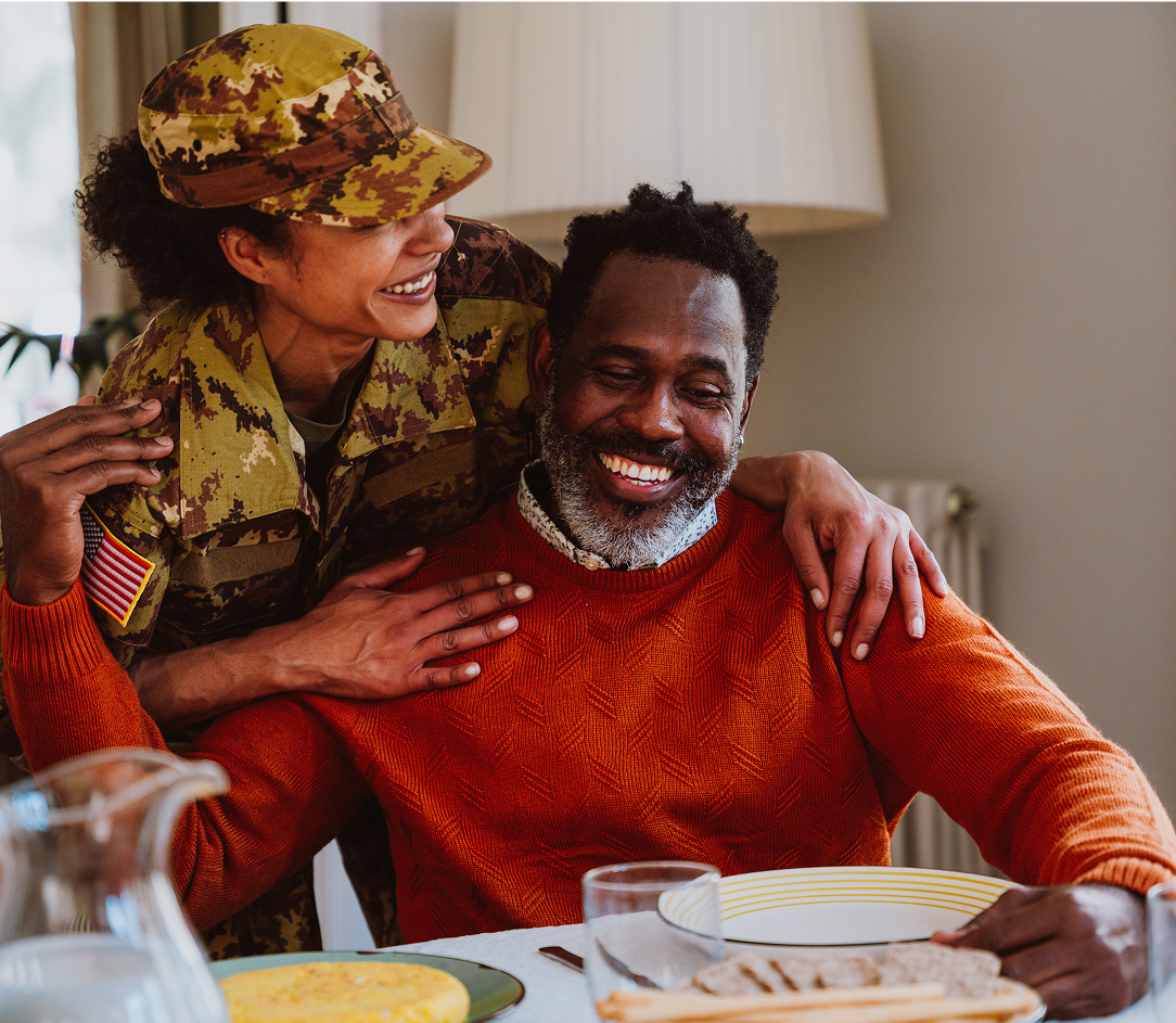 Father-daughter bonding moment